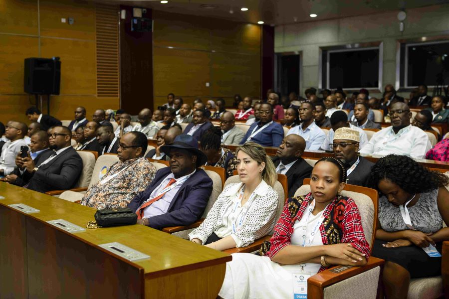 A section of delegates during the closing ceremony for the 11th EA Petroleum Conference that was held in Dar es Salaam from 5th – 7th March, 2025.